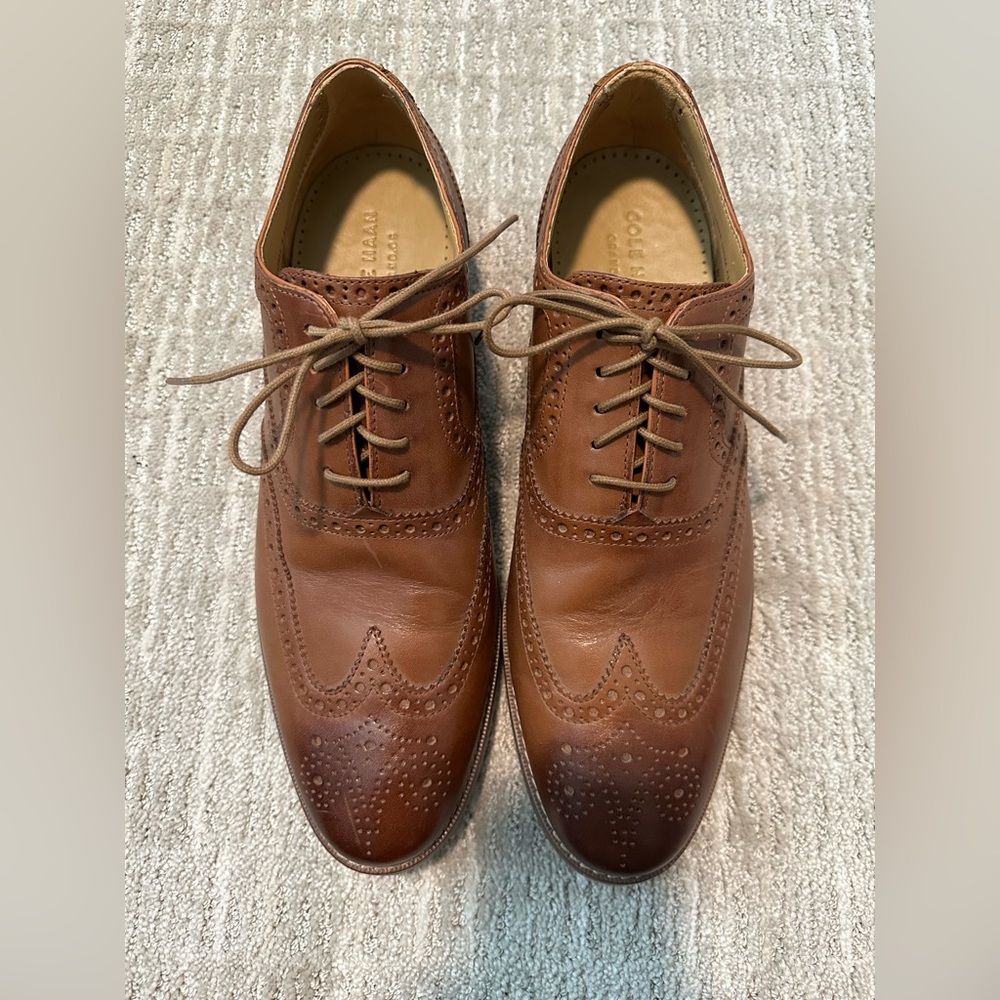 Cole Haan Wingtip Oxford Lace Up - Size 10.5